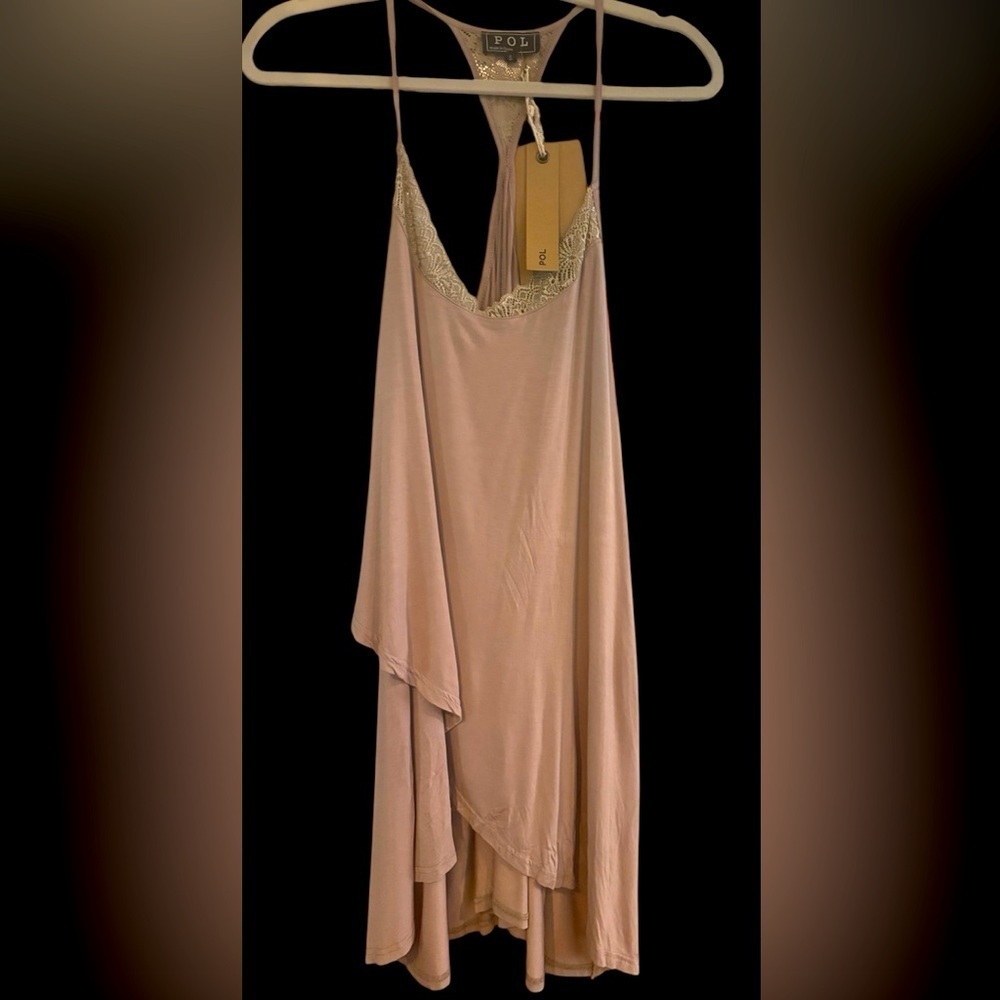 POL Cross Cross Lace Dress NWT
